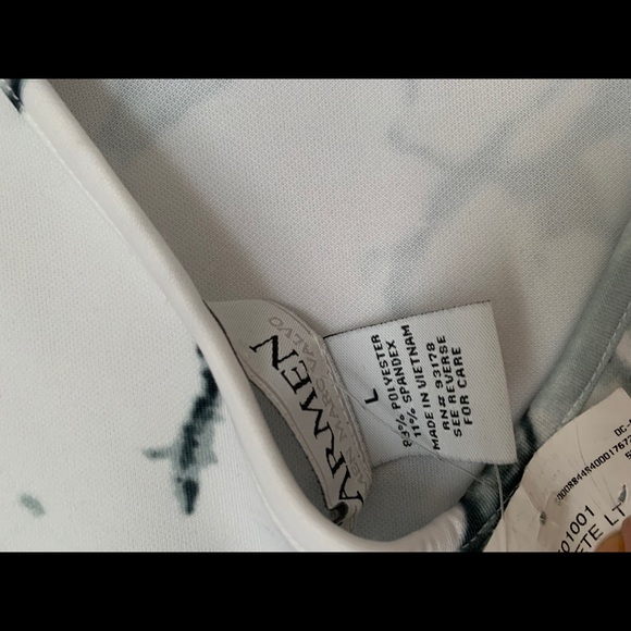 Dress white and gray mini - Picture 4 of 4